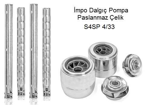 İmpo S4SP 4/33 Dalgıç Pompa